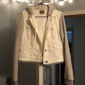 American Eagle denim hoodie